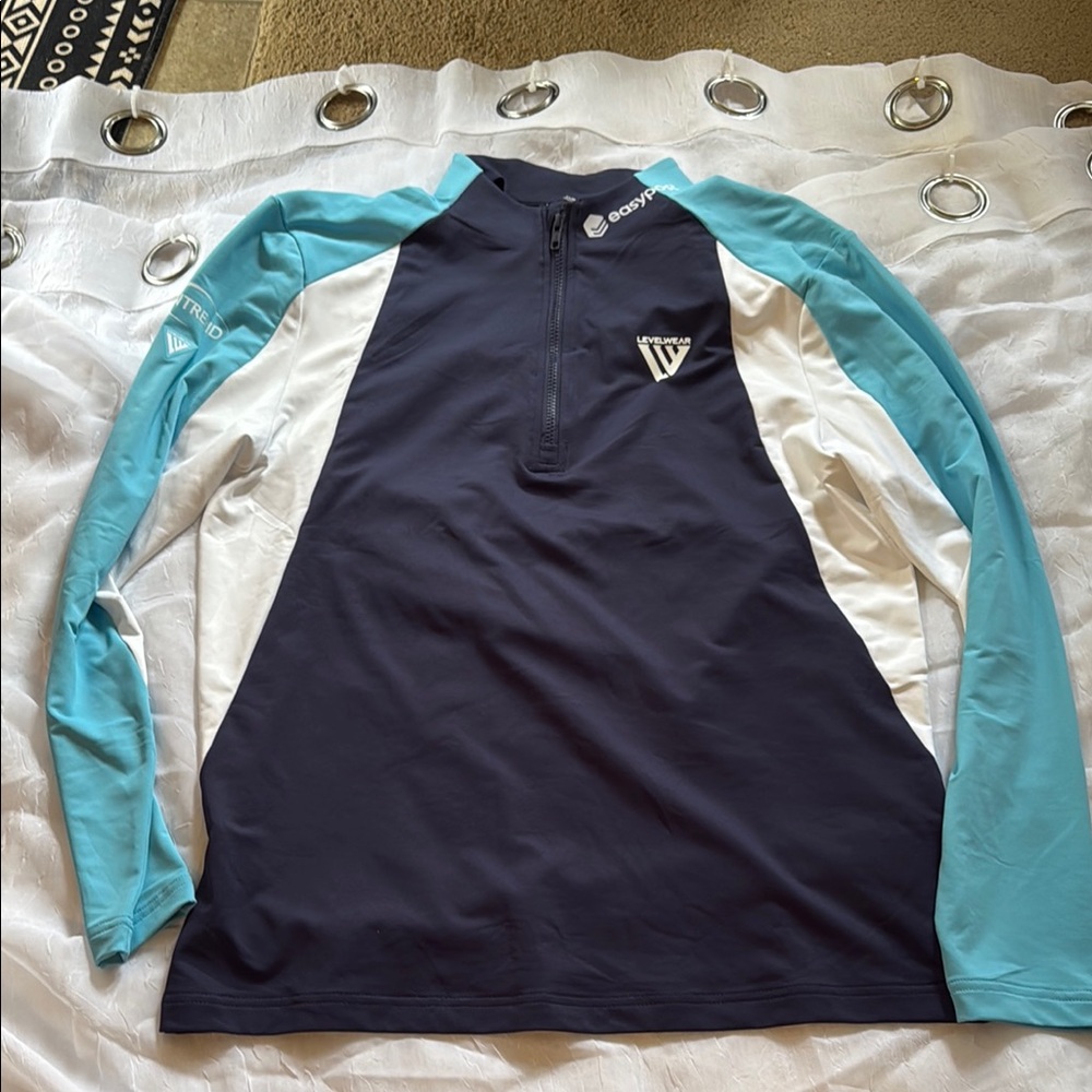 Body Glove Blue and White Swim Coverup